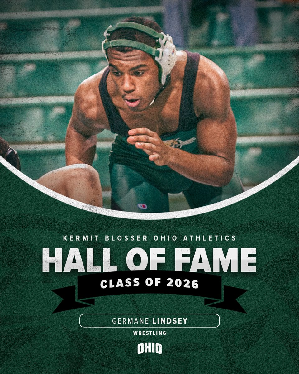 OhioBobcatsWR's tweet photo. 𝐊𝐞𝐫𝐦𝐢𝐭 𝐁𝐥𝐨𝐬𝐬𝐞𝐫 𝐎𝐡𝐢𝐨 𝐀𝐭𝐡𝐥𝐞𝐭𝐢𝐜𝐬 𝐇𝐚𝐥𝐥 𝐨𝐟 𝐅𝐚𝐦𝐞!

Congrats to Germane Lindsey ’11 on being selected to the Class of 2026 👏

📰: https://t.co/BTVQWYtTdm

#OUohyeah https://t.co/qNdvLGVFVh