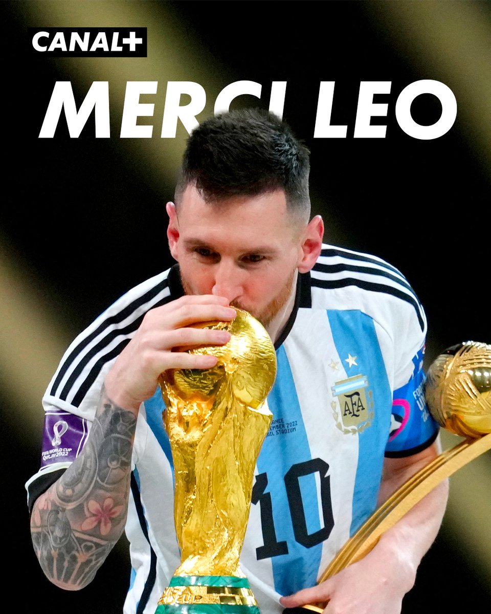cplussportafr's tweet photo. Lionel Messi a annoncé sa retraite internationale ce lundi sur ses réseaux sociaux. 

207 sélections, 125 buts, 2 Copa América, 1 Coupe du Monde ✨ https://t.co/A8ccH9rdrr