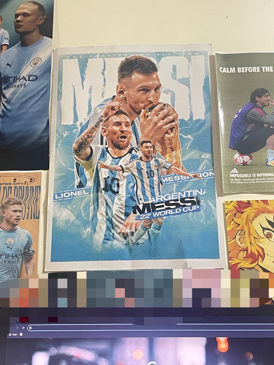 tharakdotAI's tweet photo. Everytime i look up from my chair i see him
Thank you Lionel Messi https://t.co/frWfqcB84M