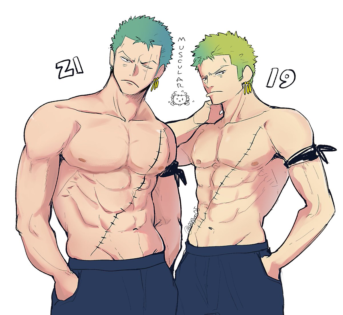 89gino05's tweet photo. 最近筋肉ばっかり描いてる https://t.co/ZMxjzrJ9Aw