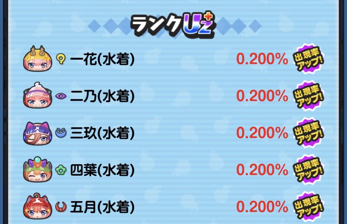 妖怪ウォッチ ぷにぷに公式 в X: „【イベント予告】 『五等分の花嫁
