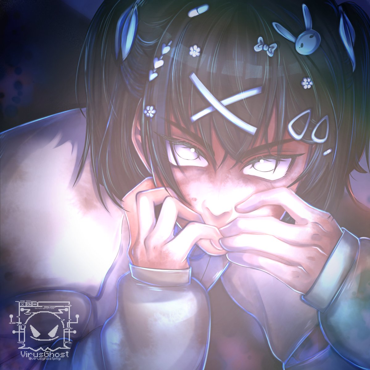VirusGhostPNG's tweet photo. ➥ Icon made for @/CyanYurei !

Thank u for pacience and preference! I really liked to draw u! https://t.co/Byrieivc2y