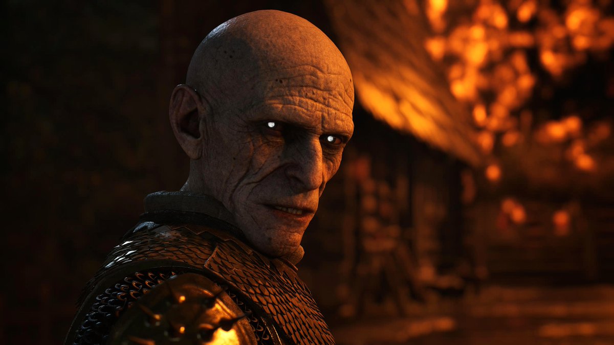 shinobi602's tweet photo. I've also played about 35 hours of Blood of Dawnwalker so far and it's fantastic.

I'm playing on PS5 Pro and after Rebel Wolves announced that a performance mode update was coming on launch day, I decided to pause and wait for that. I was playing on 40FPS balanced before.

Since I haven't finished it, I can't give my full thoughts, but I'll just say that it has been REALLY hard to wait lol. I want to continue playing so bad. It's extremely Witcher 3 coded when it comes to things like general art design, soundtrack, menus and such, but I adore TW3 so that's definitely not a bad thing to me.

The writing is excellent, the combat is actually quite fun and engaging - and this coming from someone who did not like KCD's omni-directional combat. It's more simple here and easy to get the hang of.

Lots of great quests so far with some difficult choices. Awesome cast of characters. Love Anca (first picture) - she's like a mix of Triss and Yen. Can't wait to play the rest this week!

#BloodofDawnwalker #PS5Pro