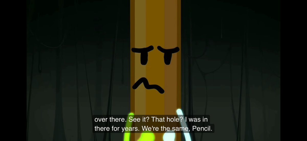 witchydamsel's tweet photo. 3️⃣Parallels with Pencil and why they're important in hindsight

It's no secret that One and Pencil essentially mirror eachother. In this sense, Pencil is One's object counterpart, and the pair share a multitude of characteristics. https://t.co/sd9MKESmNh