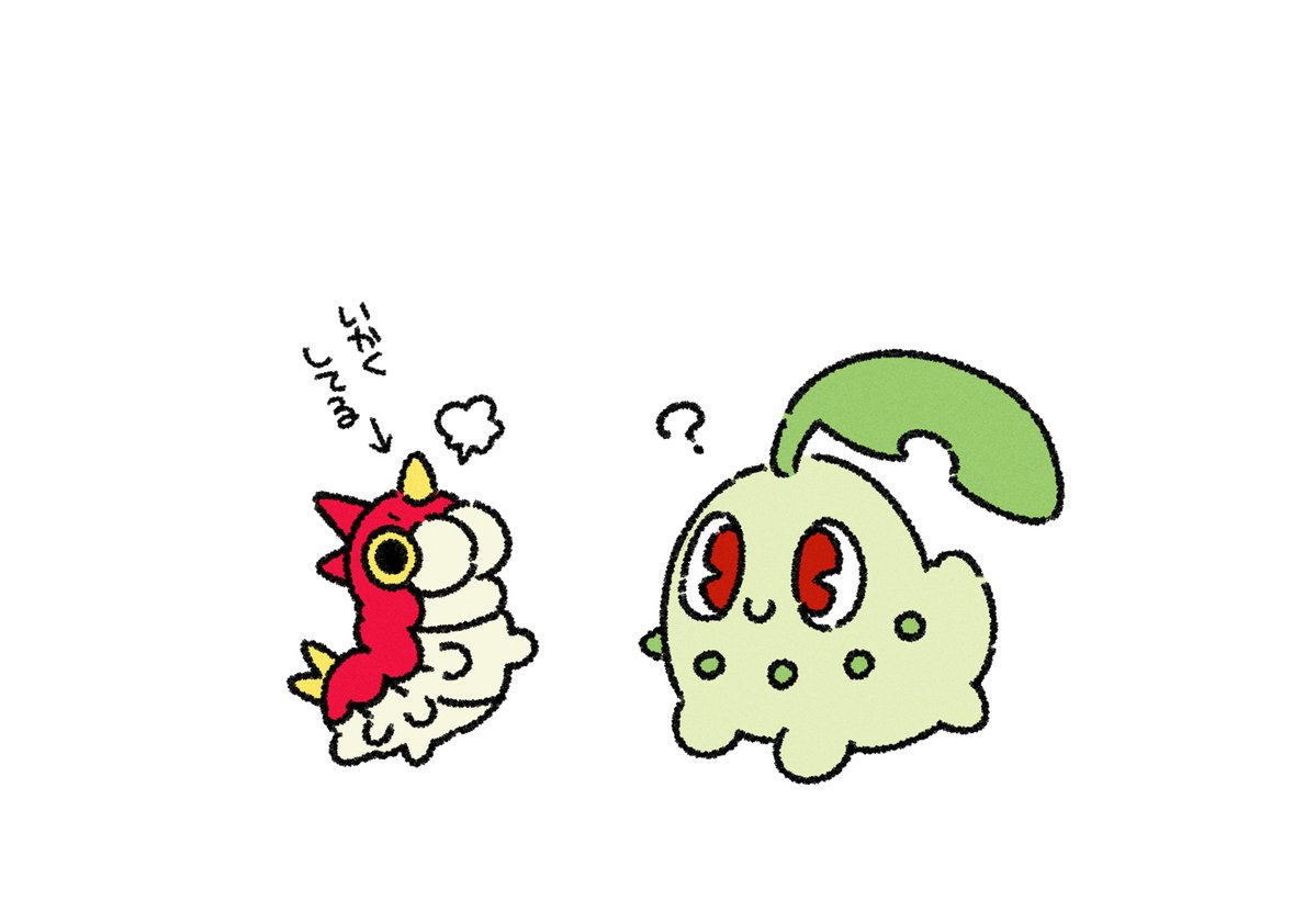 yamanobejin's tweet photo. ﾌﾝ!🐛　🍃？ https://t.co/GCnLw0QzMV