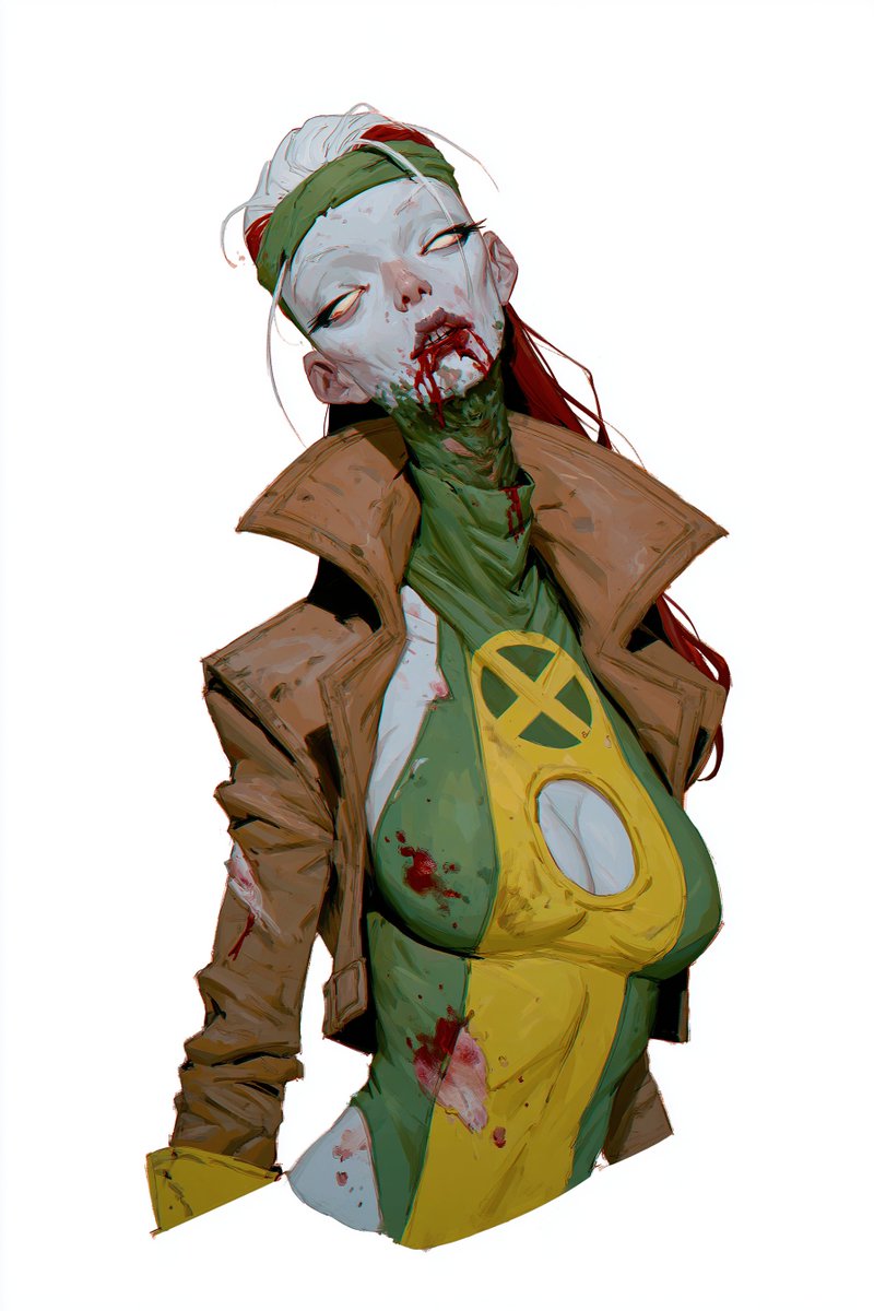 knightama's tweet photo. #SpiderMan and #XMen: Zombie Version https://t.co/FIEng9RlvY
