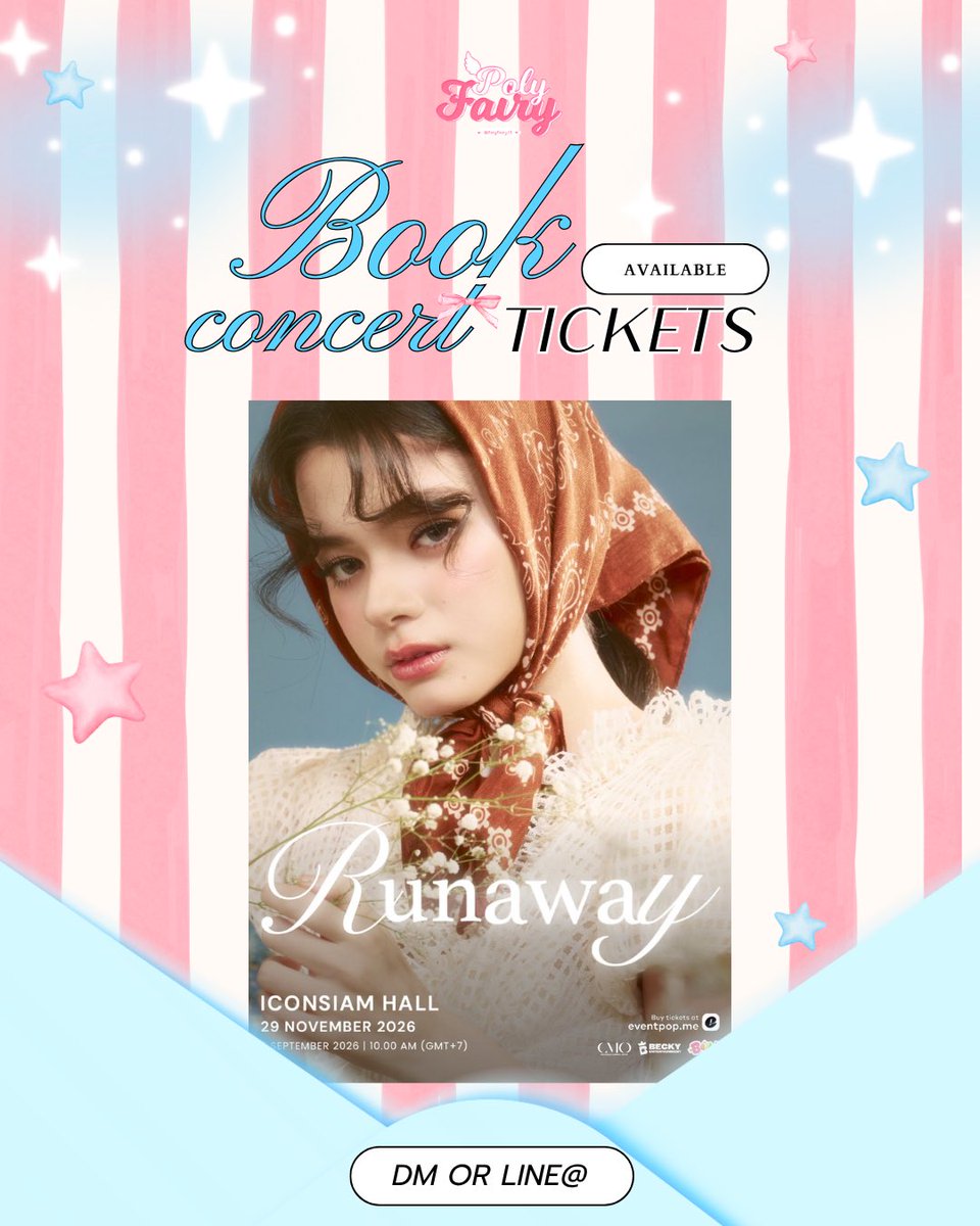Polyfairy14's tweet photo. ━♡🫸🏻รับกดบัตร🫷🏻+ﾟ♡ ━
➖ค่ากด 300 (กดไม่ได้คืนเงินเต็มจำนวน)
➖กดแบบ 1:1 ไม่ซ้อนคิว
➖ยูสลูกค้า  / ยูสร้าน 

🗯️จองคิว / สอบถามรายละเอียดทาง DM หรือลิ้งไลน์บนไบโอ
#BeckyConcert2026 #RunawayConcert 
#BeckysAngels #BeckyEntertainment
#CMOGroup https://t.co/DXn3bjNjjZ