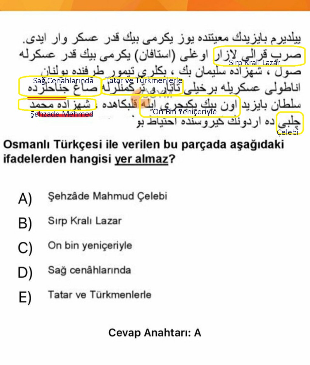 tarikat_ay's tweet photo. @hamza_5776 @TRogretmen ben de okudum. hatta yerlerini de yazdım. soru hatalı. https://t.co/pqWxsN1DYK