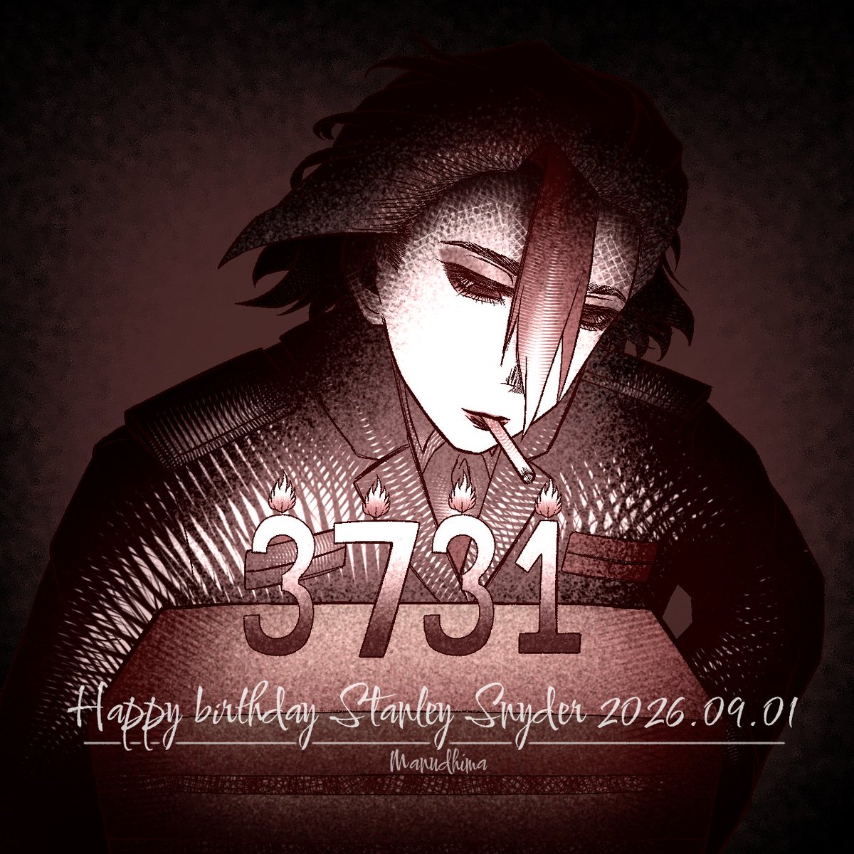 Manudhima_Jija's tweet photo. Happy birthday STANLEY SNYDER!!!
(งานวาดแฮปๆครั้งที่2ของสแตนลีย์TT)

#スタンリー・スナイダー誕生祭2026
#DrSTONEスタンリー誕生祭2026
#スタンリー誕生祭2026 https://t.co/X4FaaXWzGp