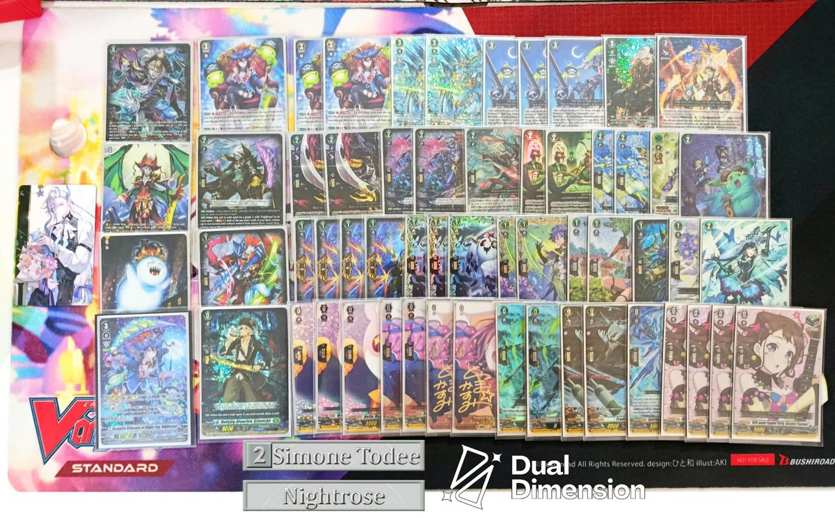 DualDimensionCA's tweet photo. ๐ฅ @MauroMurgia17 - Phantom Blaster Dragon (Ren Icon)
๐ฅ @SimonTodee - Nightrose
๐ฅ @zuzzerellone_ - Nirvana
๐
@FefsCFV - Drajeweled
#VGTopDecks
#VGTopDeck https://t.co/jgtfwAWHVl