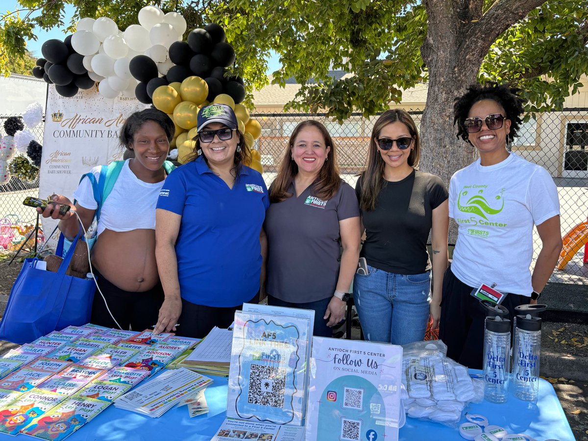 First5CoCo's tweet photo. 1️⃣ It was a joy to be part of the 14th Annual African American Community Baby Shower, hosted by A More Excellent Way! 💛 https://t.co/1wnxDBv9Km