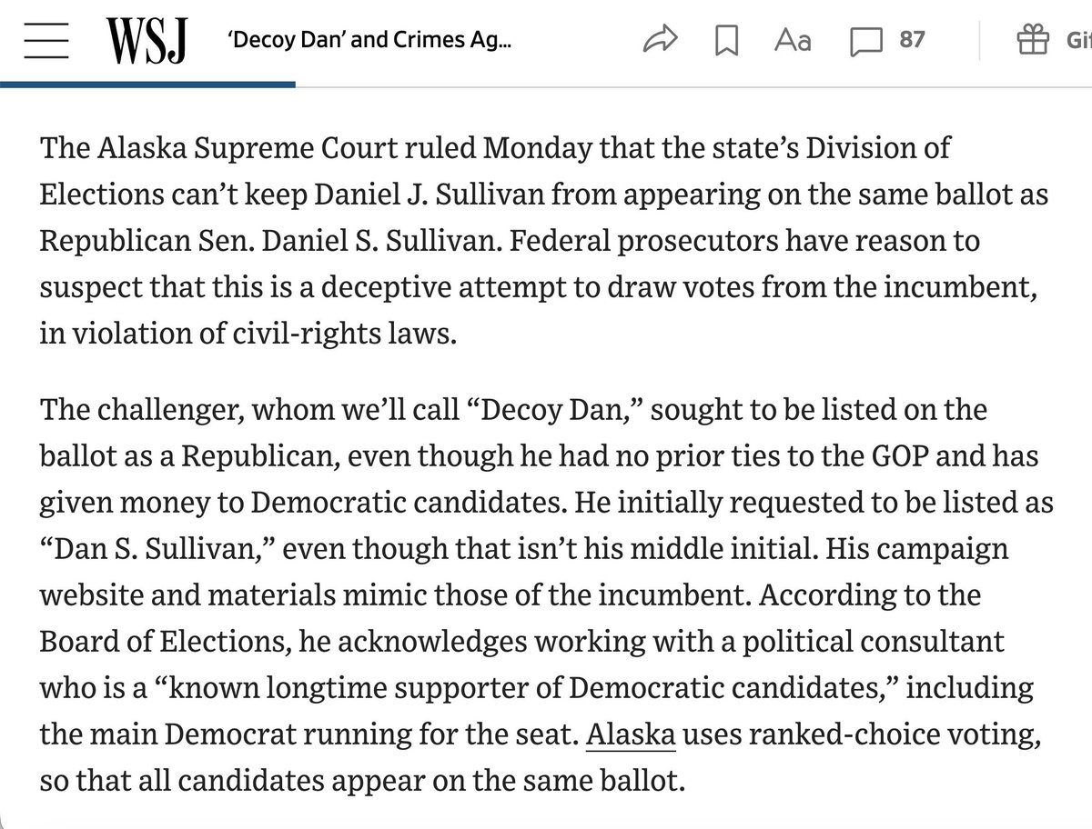 RyanSaavedra's tweet photo. For those who do not know, here is the illegal scheme that Democrats are pulling in Alaska to win that senate seat

There is now a federal criminal investigation into what they are doing https://t.co/gwB443dOF0