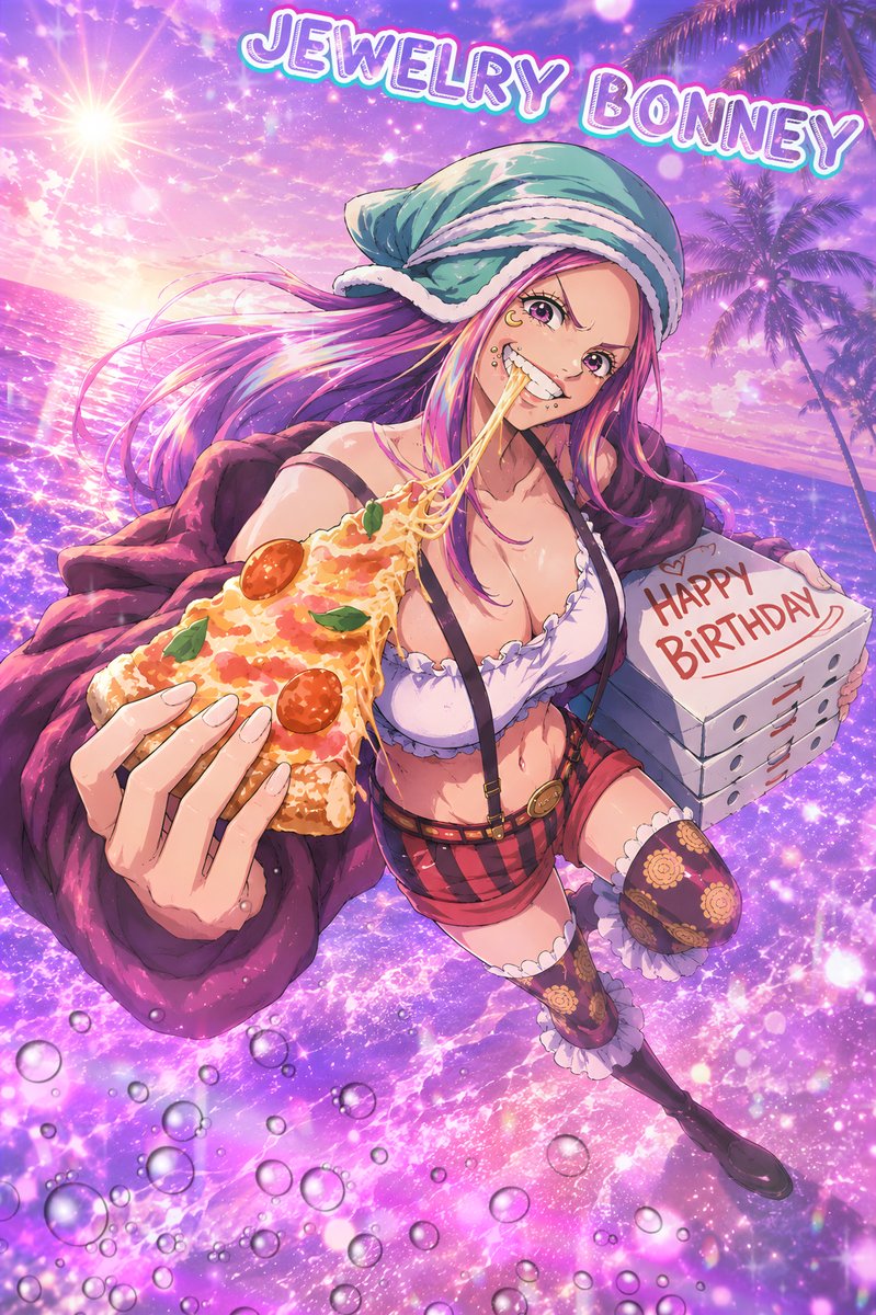 koko0106xxx's tweet photo. 生まれてきてくれて…🎉🍕🤍⑅*

#呪いの王子ロキ登場
#トレクル
#ONEPIECE
#ボニー誕生祭2026 https://t.co/YBBic5DBcQ