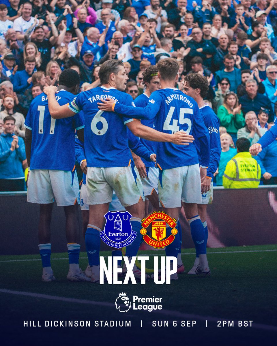 Everton's tweet photo. Back at home this weekend. 🔜 https://t.co/4bMXRfEoUu