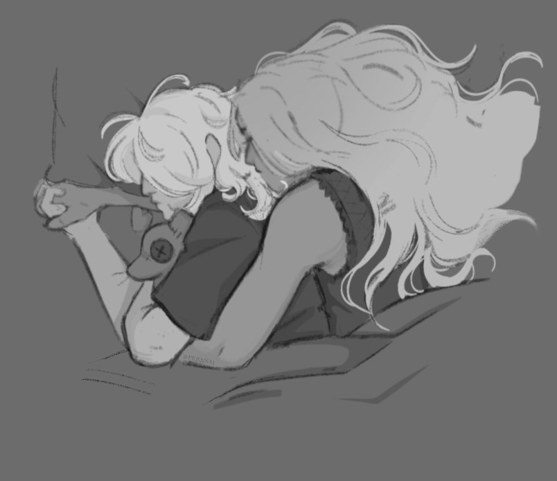 fernsai_'s tweet photo. doodled them again... #deadlock #tombcrow https://t.co/pxPad2CZmw