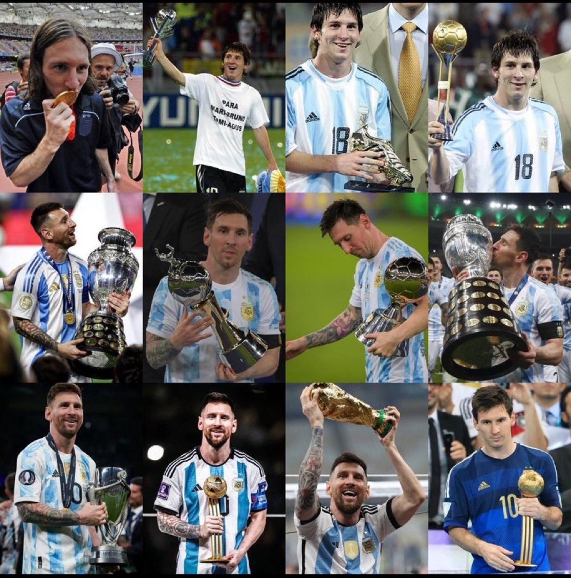 ss_qlu's tweet photo. وانتهى مسلسل ميسي مع الارجنتين 

 لاعب خسر نهائي كاس العالم بشبابه و خسر  ثلاثه كوبا وصار عليه ضغط كبير من الشعب الارجنتيني لدرجة انه قرر يعتزل 
بعدها رجع من الاعتزال وكانت قاضيه للعالم كله حقق المونديال ووصل النهائي وحقق 2 كوبا وشال منتخبه 

شي تاريخي وإعجازي قصة يُخلدها التاريخ https://t.co/rTA5kWBYdy