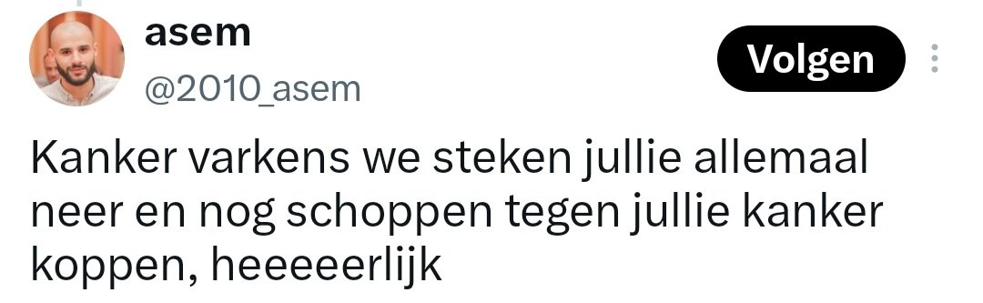 BertvanVondel's tweet photo. Asem is #geboren in #Nederland, heeft #gestudeerd in Nederland en profiteert van de #welvaart in Nederland. Kijk hier hoe hij praat over Nederlanders. Waarom woont hij hier nog? https://t.co/a4CKClqxfJ
