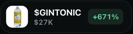 Ralleroedvin's tweet photo. Next stop: $120K

the ticker is $GINTONIC @gintonic4838483 
https://t.co/6U9An0pC5v https://t.co/eJrqlOlgyq