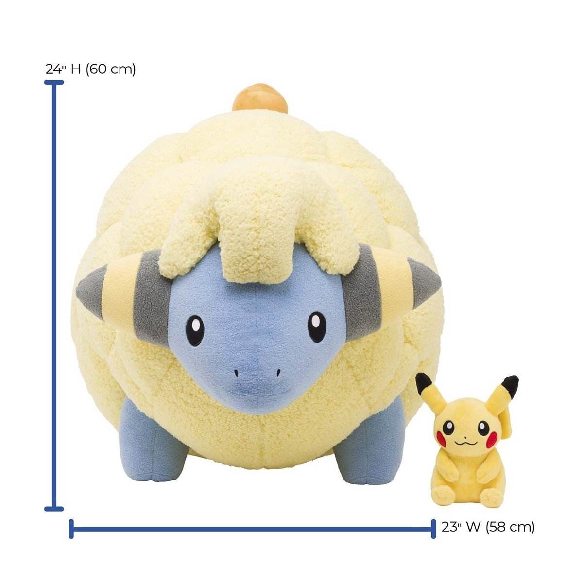 PokemonDealsTCG's tweet photo. New Mareep Pokédex-Size Plush up for Preorder at Pokémon Center

https://t.co/BM4yKRWVIe https://t.co/mmYt244jot