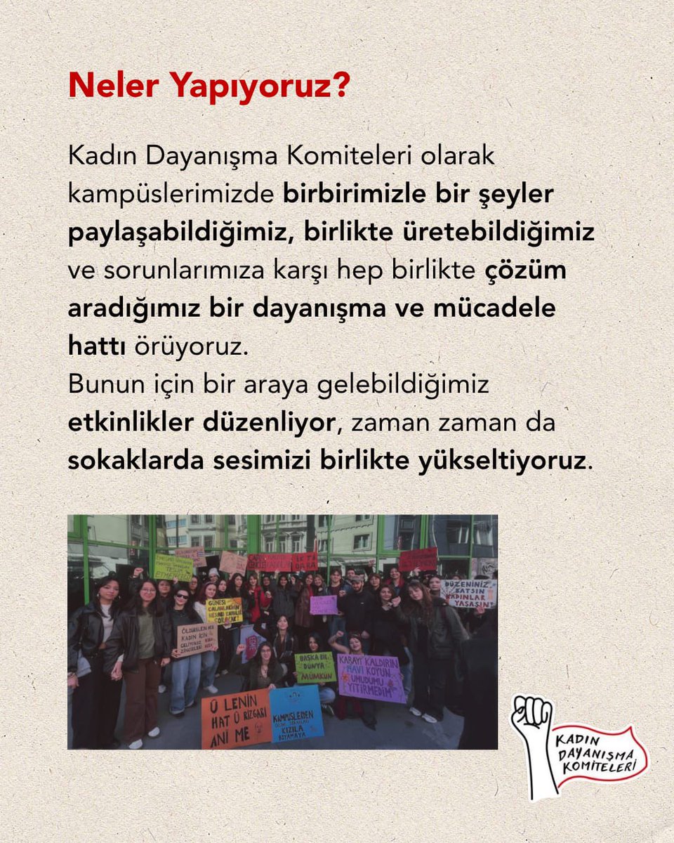 istanbulkdk_'s tweet photo. Dönem başlamadan önce Kadın Dayanışma Komiteleri hakkında sorulan birkaç soruyu cevapladık. 🌸

Aklınıza takılan diğer sorular için bize bio'daki linkten veya dm'den ulaşabilirsiniz!
#YalnızOlmaKDKlıOl #istanbulüniveristesi 
#kadındayanışması https://t.co/rvdF4RblAE