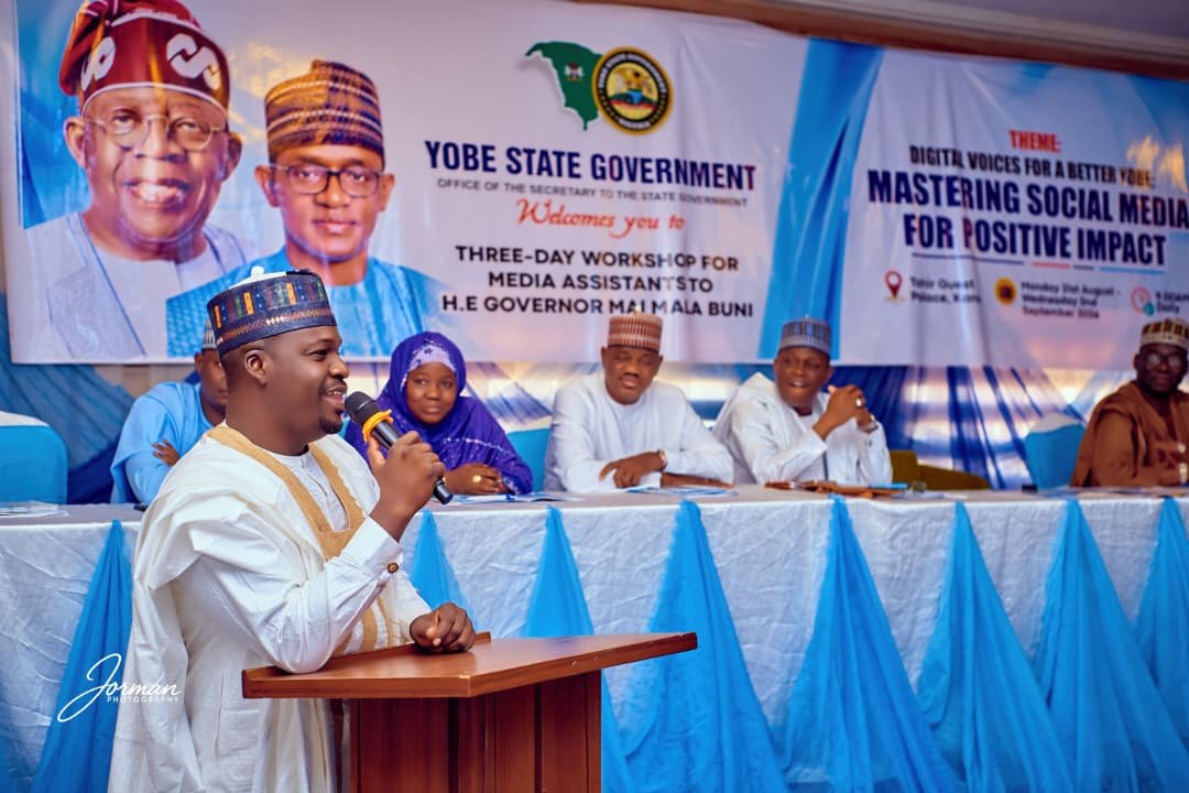 DrGojeM's tweet photo. Excerpt from His Excellency’s Speech, I Delivered at the 3-Day Workshop for His Excellency’s Media Assistants.

"As we approach another important democratic cycle, our responsibility is to protect these gains and sustain the stability that made them possible. Our message must therefore be anchored on continuity and consolidation. Development requires consistency. Institutions require stability. Major reforms require time to mature. We must continue building rather than repeatedly beginning again.

 At the national level, our party must continue to mobilize support for the administration of His Excellency, President Bola Ahmed Tinubu, GCFR, and make the case for continuity of the reform and development agenda ahead of the 2027 general elections. 

Our engagement should explain policies and achievements, acknowledge the concerns of citizens, and communicate why sustained political stability and continuity matter to national development. Here in Yobe State, we must equally work collectively and peacefully for the success of all candidates of the All Progressives Congress. 

There should be no selective loyalty, internal sabotage or communication that undermines party cohesion. Once our party has presented its candidates, our collective responsibility is to support them within the law and to engage citizens respectfully on the record, programmes and vision we offer.

 Let me particularly address those of you responsible for media and communication. Political communication must never become an excuse for insults, misinformation, character assassination, ethnic profiling, religious incitement or the deliberate spread of falsehood. You do not strengthen a government by weakening the peace of the society it governs. 

Our administration has invested too much in rebuilding peace and social cohesion for anyone acting in its name to undermine those gains through reckless communication. Therefore, engage with facts. Defend government with evidence. 

Correct misinformation with civility. Disagree without insulting. Respect journalists and citizens who ask difficult questions. Do not manufacture achievements; communicate the achievements that exist. Do not turn political opponents into enemies. 

Our democracy must remain a contest of ideas, records and visions for the future. 
Grassroots mobilization must follow the same principle. Our strongest political argument should be the evidence citizens can see in their communities. Go to the wards and communities.

 Listen as much as you speak. Explain government programmes in languages people understand. Engage traditional and religious institutions appropriately, work with youth and women, and ensure that political participation remains voluntary, peaceful and respectful. 

Our politics must never threaten the unity of Yobe State. I therefore expect this summit to produce a more professional, coordinated and ethically responsible communication architecture for government and political engagement. 

At the end of these two days, participants should leave with improved capacity in strategic communication, crisis communication, fact-checking, digital media management, photography, public engagement and peaceful grassroots mobilization. Distinguished ladies and gentlemen, we have a record to communicate, a peace to protect, institutions to strengthen and a future to build.

 Let our communication reflect the character of the government we represent; calm in leadership, factual in presentation, respectful in engagement, inclusive in politics and confident in our record. Let us consolidate what we have achieved. Let us preserve the unity of our party and our state. 

Let us continue to support democratic stability and development in Yobe State and Nigeria"