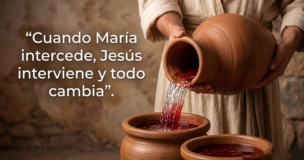 Victoria_dios74's tweet photo. Si María te sostiene, no caes; 
si María te protege, no temes; 
si María te conduce, no te fatigas; 
si María te es favorable, llegas al puerto de salvación." 
San Bernardo

María, auxilio de los cristianos, ruega por nosotros https://t.co/4jaL7tt81J