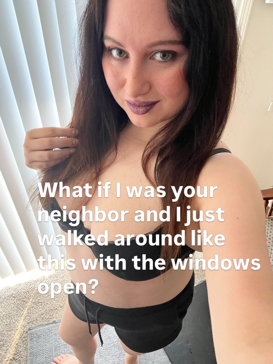 Missmandi9's tweet photo. What if I was your neighbor? https://t.co/gPX0vFAqnm