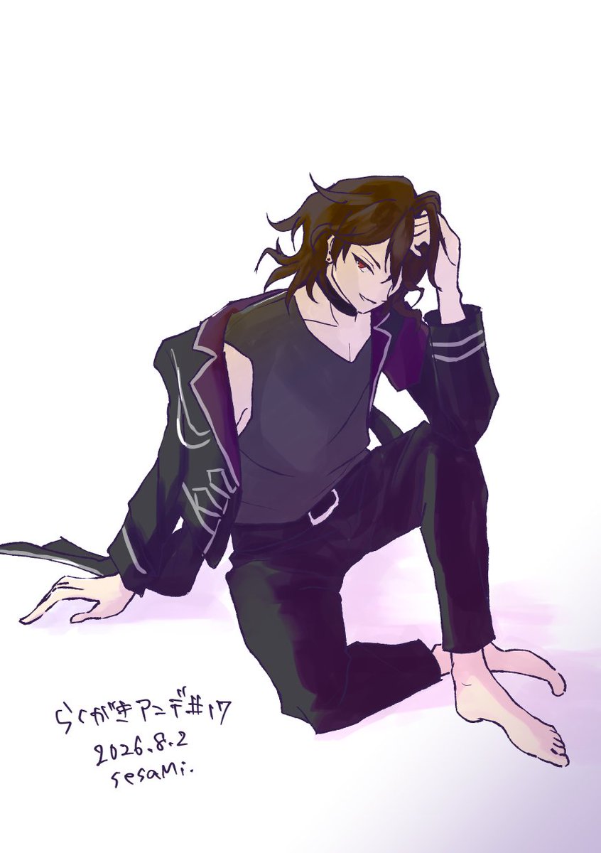 sesamiDOT's tweet photo. 8月もいつものクロッキー→ゆるFAとBDです
#今月描いた絵を晒そう https://t.co/0pZnDKq0Br