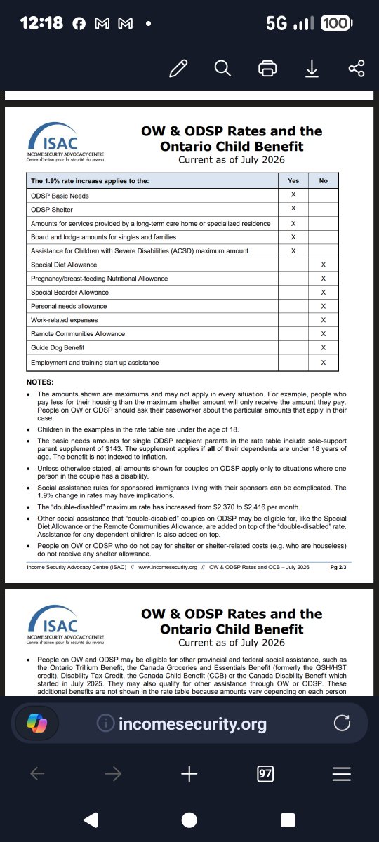 ClanCollector's tweet photo. @TTChelps @TTCNewsroom @MayorOliviaChow @ToddDoherty @PierrePollievre
@Lesliechurch
@MikeLakeMP
@PattyHadju
@MaritStikes
@CanadianPM
@DougFord
The one root cause to the Homeless Crisis and Addiction Crisis in Canada that #cdnpress #cdnmedia #CBCNews #CTVNews never discuss, which is immediately fixable, is Canadas cruel punative and abusive individual social safety net program monthly rates for individuals who for hundreds of different reasons are on Provincial Welfare or Disabilities Supports and the reasons the Government at all levels refuse to increase the rates so people are not having to live in tents or ride the TTC
In Ontario these programs are called OW Ontario Works and Ontario Disabilities Support Program ODSP
OW and ODSP July 2026 Rates below!
Petition Letter to send to MPs in Ontario and more details about the systemic government cruelty and abuse can be found here
https://t.co/ILHDRj5hQv
CBC Fire Basem Boshra
Raise the Rates
Stop MAID
No Poverty!!
@MarkJCarney
@CBC
@CBCNews
@brianlilley
@BenMulroneyShow
@BenMulroney
@kinsellawarren
@AP
@CPC_HQ
@CdnPressNews
@CRTCeng
@Travisdhanraj
@MaximeBernier
@KevinVuongxMP
@RealAndyLeeShow
@UN
@HumanRights
@InclusionCanada
#terrorattack
#WTC
#RalphGerhardt
#Canada
#cdnpoli
#cdn
#BasemBoshra
@AP
@ReutersWorld
@CdnPressPoli
@CdnPressNews
#ADA
#CRPD
#UNCRPD
#UN
#CanadianDisabilityNetwork
#pwd
#BLM
#Ableist
#Ableism
#ndp
#blocq
#NDP
#cpc
#GREEN
#HoC
#SenCA
#GC
#Liberals
#Consservaties
#cdnpoli
#Canada
#cdnpolitics
#GG