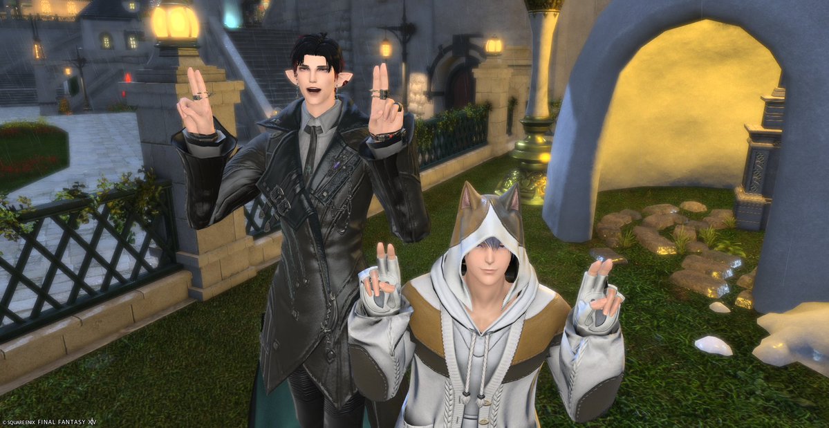 kagarI_FF14's tweet photo. #miracle_multiverse
友達と行ってきた！
SSは撮り忘れたからお庭で撮った！！ごり押ししていくぅ https://t.co/Ld01Q8QDRi
