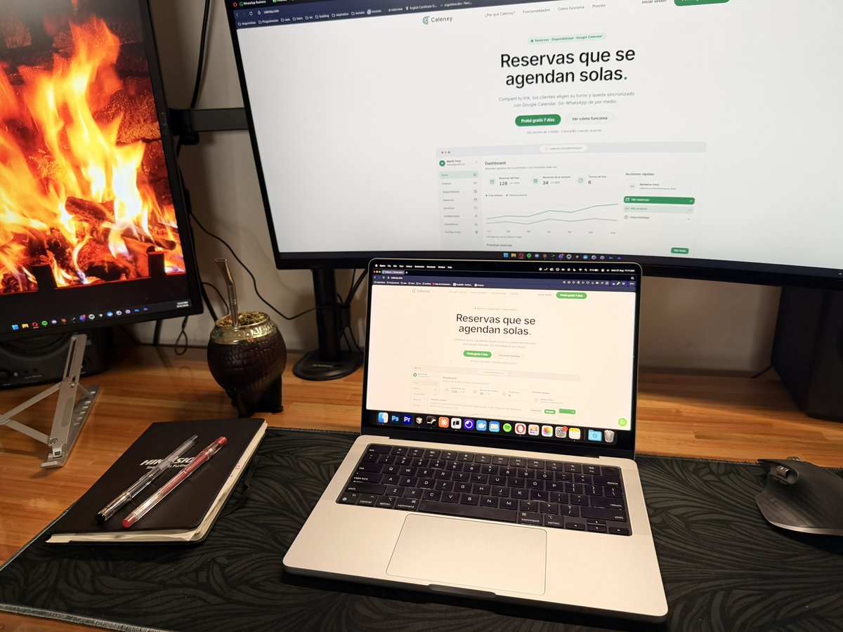 dioneldev's tweet photo. Oficialmente hoy lancé Calenxy 🎉
el miercoles voy a cerrar mi primer usuario de pago que me ayudará a mejorar la app con su feedback https://t.co/TUX6b8RG5O