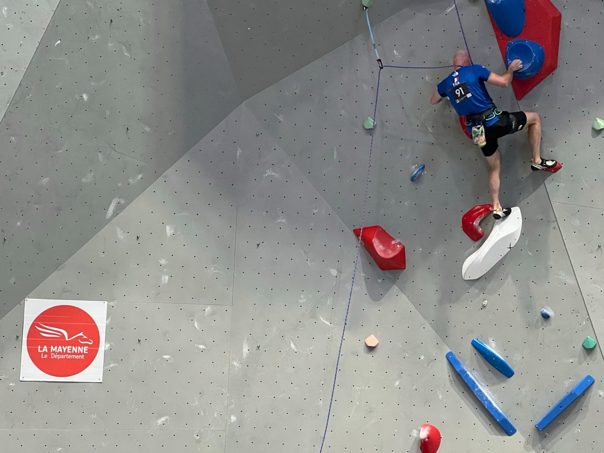 lamayenne's tweet photo. [#SPORT] 🧗‍♀ La Mayenne, terre d’escalade !

Ce week-end, @espacemayenne a vibré au rythme de l’escalade de très haut niveau ! 🌍
Bravo à tous les grimpeurs, au Comité départemental, bénévoles et partenaires qui ont contribué à faire de ce week-end une belle réussite !👏 https://t.co/DypVPl3KZd