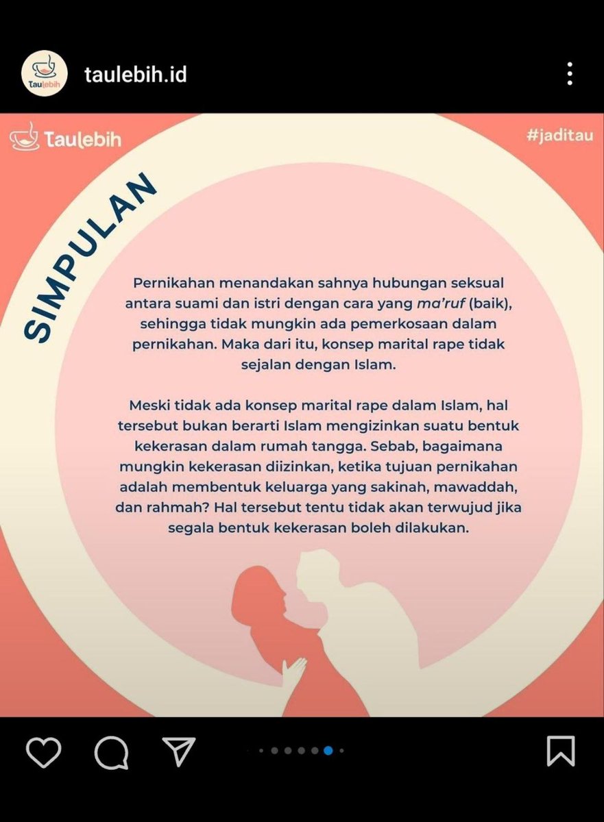 yellow_daisy22's tweet photo. @Glimmerstarmy Beyond LGBTQA find something equally shocking and harmful from her taulebih page;

Khitan perempuan itu dilaran oleh kemenkes, ditolak ikatan bidan. 

Dan marital rape tidak ada? Kemarin di HGSE belajar apa ajah Mbaknya? https://t.co/g0wAf6QVHG