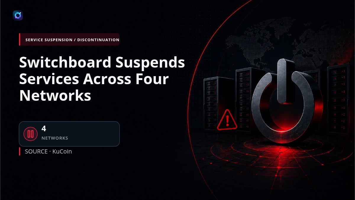 OrbitrumUS's tweet photo. ⏸️ @switchboardxyz suspended services on Aptos, Sui, IOTA and Movement after reports of a possible compromise involving its Move-based implementation. The investigation is ongoing, and users were advised to use alternatives.

Source: https://t.co/oejJqDq1QI

#CryptoSecurity https://t.co/x7fTx9A9XT