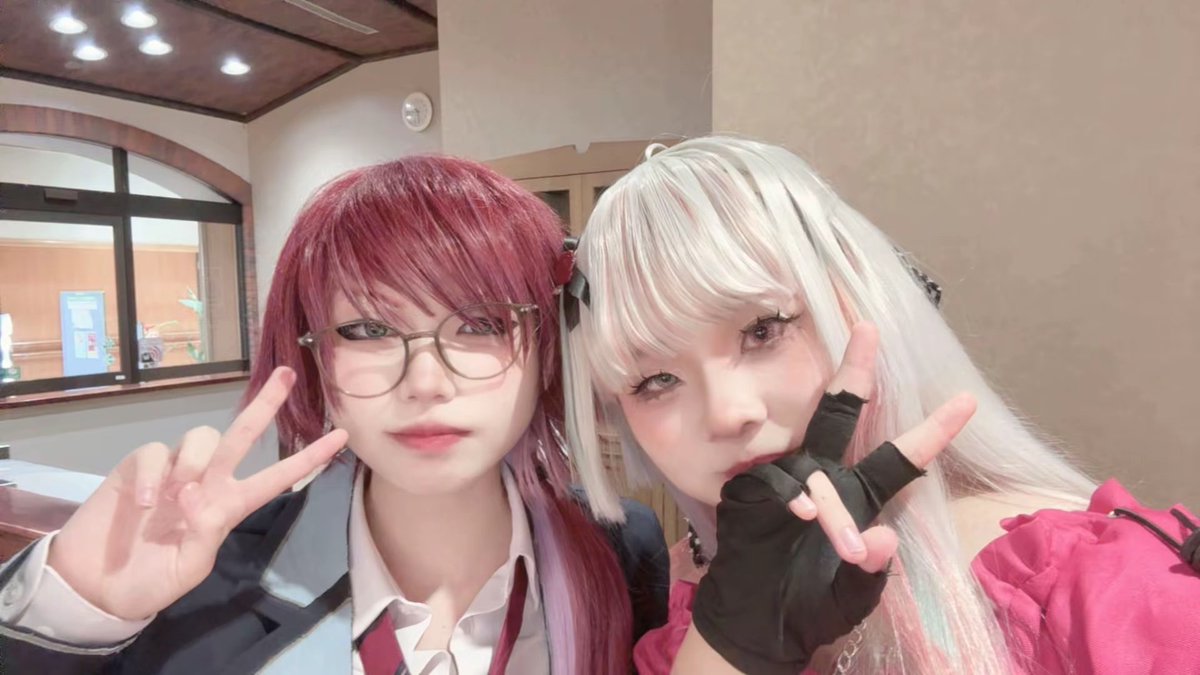 yu_sub_H's tweet photo. 🌈🕒　❤️‍🩹/🗝💸cos

離脱ツイと構図が一緒すぎるのと、楽しそうすぎる私
🗝💸➞@Kanzaki_Rei_ 

2枚目の📸➞@haru7_1203 
 #JACSフードパル熊本 https://t.co/xmZVOaWz9W