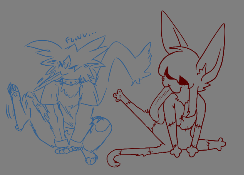 MrTerminate02's tweet photo. More silly doodles with @AlexTheLewdBee https://t.co/k27sgSYn0U