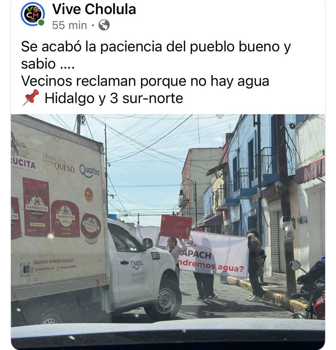 Duran70Vicky's tweet photo. @GobiernoCholula @sosapach  que pasa k la  mayor parte del municipio de San Pedro Cholula no tiene agua y por k hay pipas del Gobierno de Puebla sacando pipas llenas de agua del municipio, @Tonantzin @nacholozano  #Puebla @armentapuebla_ https://t.co/On3VCiSYq2