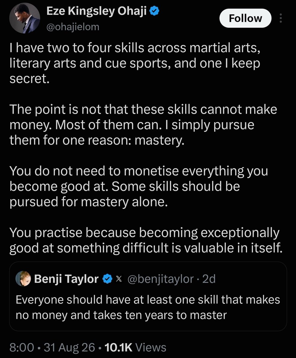 TopTraderAfrika's tweet photo. OHAJI FORGOT TO ADD THAT HE HAS A SKILL SET IN SCAMMING AND RUNNING A FAKE SIGNAL AND MENTORSHIP PROGRAM. https://t.co/TuamkIHyti