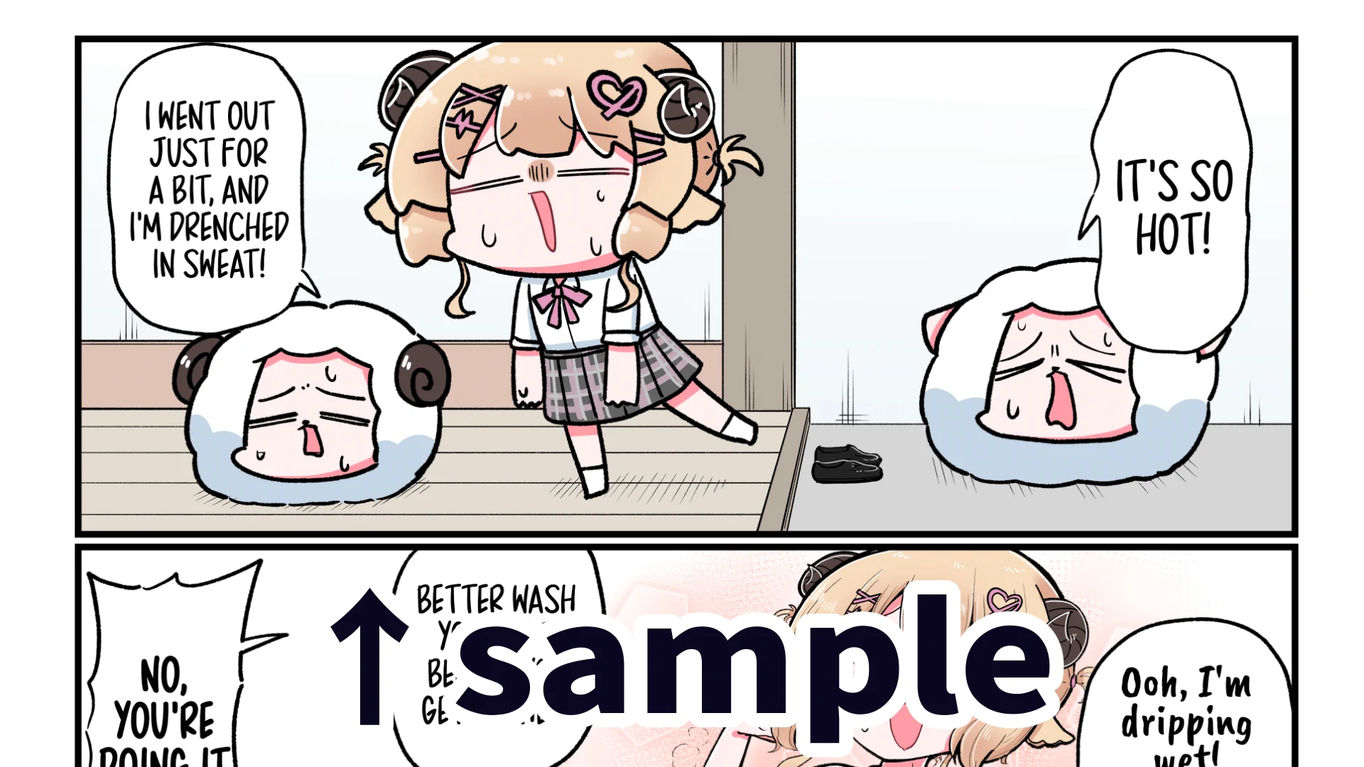 角巻わため🐏ホロライブ on X: 
