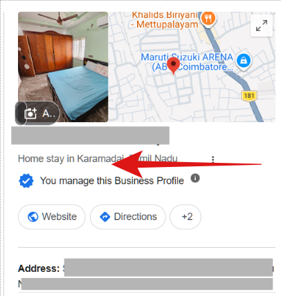 jagan_klearrank's tweet photo. Hello GBP experts
How do change the marked description text. It shows wrong location https://t.co/snvqmYFdTD