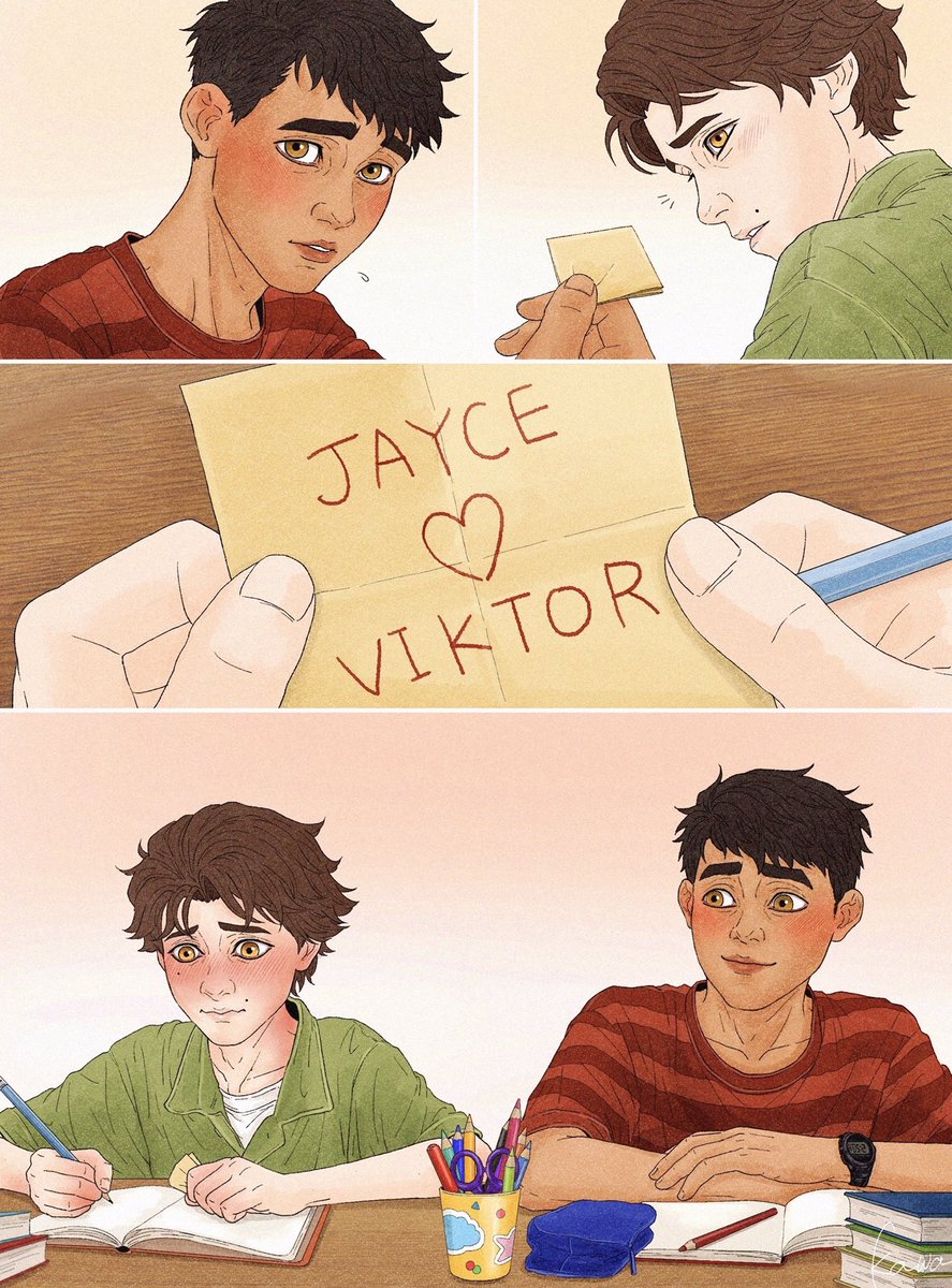 kawawith's tweet photo. little letter 💌
/ modern (primary school) student au #jayvik https://t.co/29QOkh0oT6