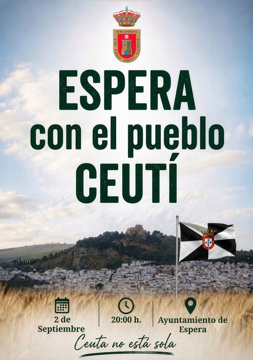 mabernalsanchez's tweet photo. 🔴 La alcaldesa de Espera (Cádiz), mayoría absoluta de @IzquierdaUnida, convoca la manifestación de la @fempcomunica el día 2 a las 20:00h. Espera es un pueblo donde sus 11 concejales son de izquierda: 7 IU y 4 del PSOE. https://t.co/SLzocDOtTZ