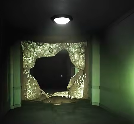 News_Doors's tweet photo. 🪜THE STAIRWELL | MELD GUIDANCE🪜
Meld is a living substance that has taken over THE STAIRWELL, creating giant mouth-like doors throughout the subfloor.

📌Some Meld doors open and close automatically, while others require you to interact with a Meld string to open them. https://t.co/byN2DocnNP