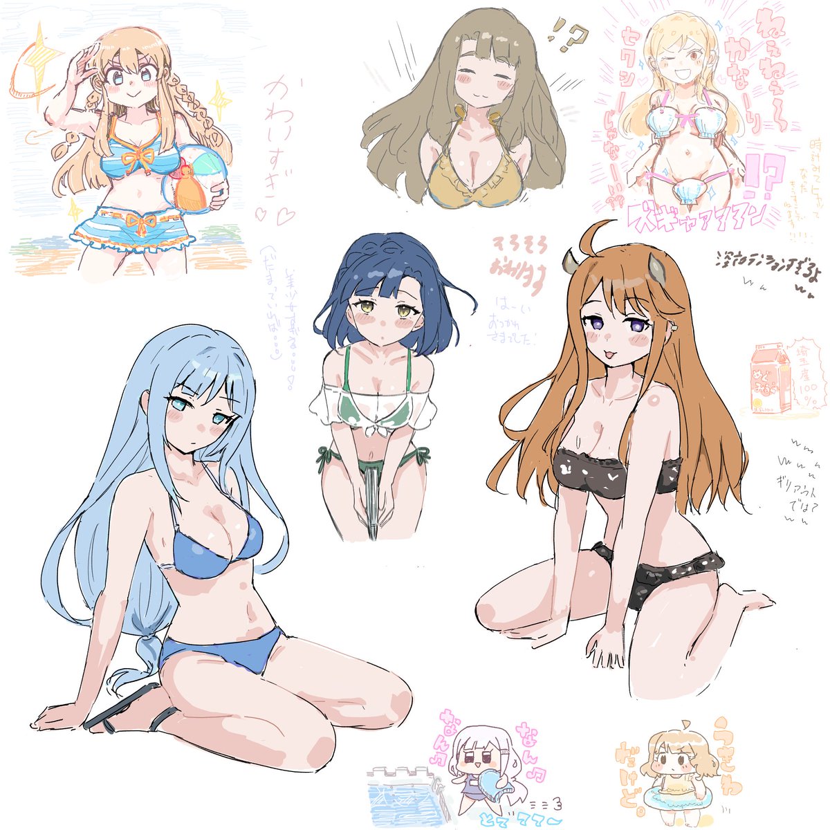 tainoe7828's tweet photo. 絵チャ参加された方ありがとうございました☺☺ https://t.co/Um9L1JgueR