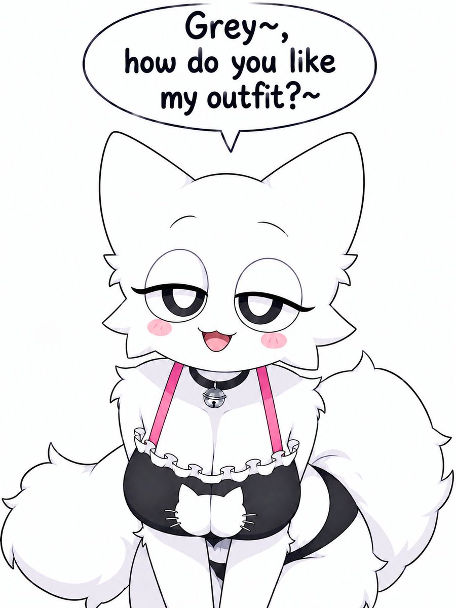 Reimoler's tweet photo. WendaxGrey, Wenda🤍 надела классный наряд и спрашивает Grey🩶 нравится ли ему он, я сам думал сделать такой арт, но меня опередил человек, который запросил сделать такой арт🤍🩶
(Спасибо за запрос @StefinaTheShark)
#sprunki #wenda #grey #grenda #sprunkiwenda #sprunkigrey #aiart https://t.co/HeNWi7aQKf
