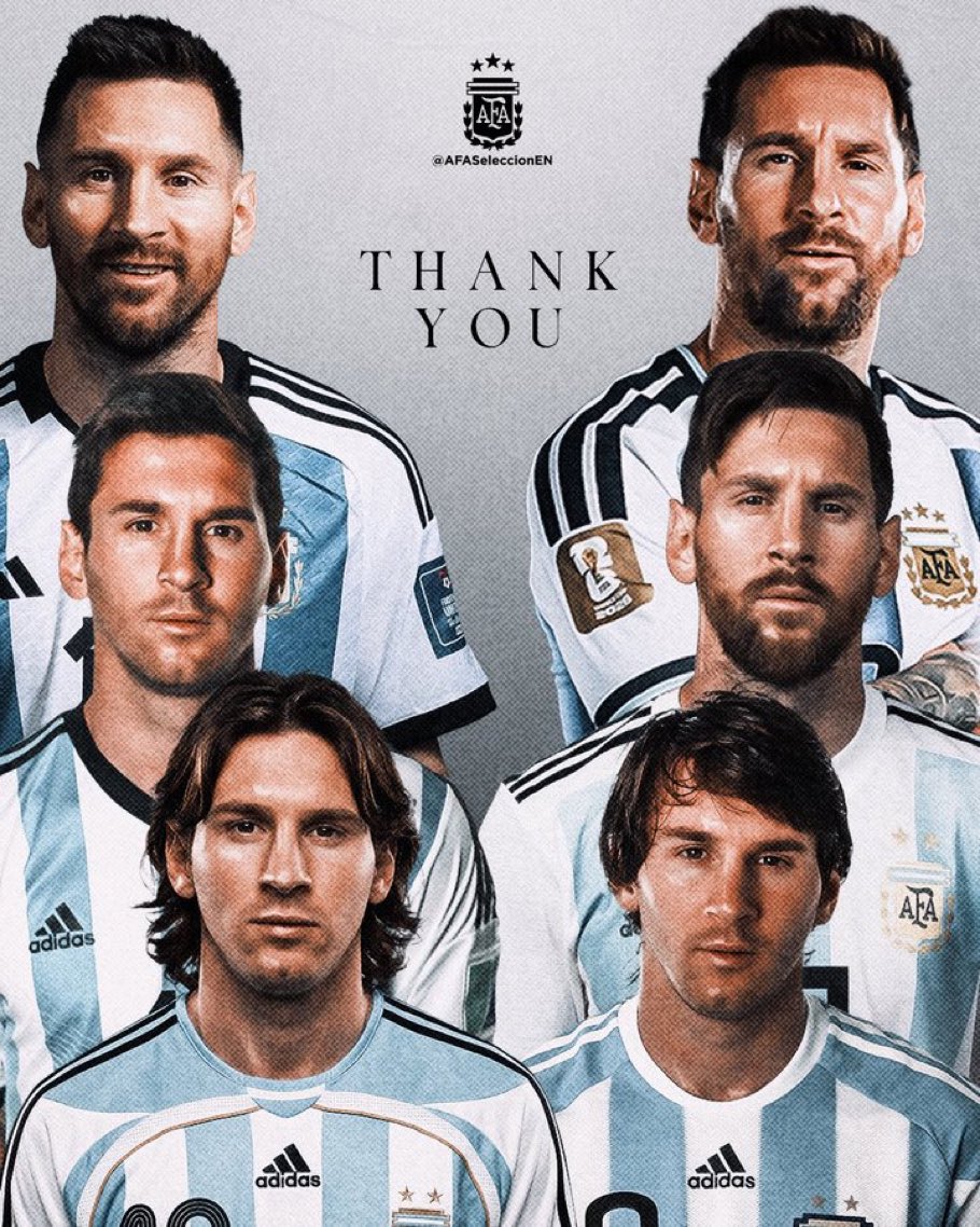 iamrpan's tweet photo. Thank you for all the magic in Sky blue jersey #10 #Messi #messiretirement https://t.co/2DPVOn6PWE