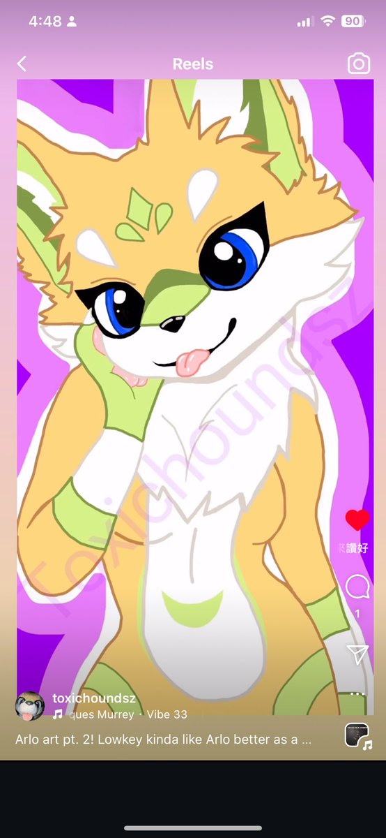 Sparefuls's tweet photo. Not my OC! I drew right one as fanart

OC IG: Toxichounds https://t.co/zhU0wANQyc