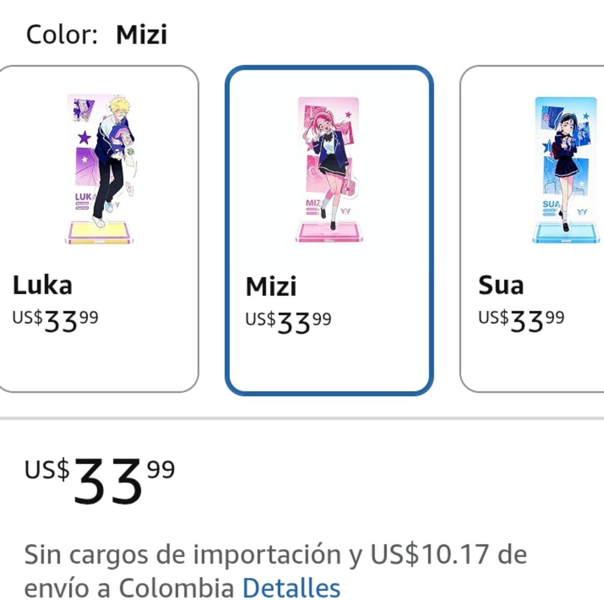 tecitoforeva's tweet photo. "chicos pq piratean la merch de alnst" el precio más tranquilo de una figura acrílica: https://t.co/3EeDlM2qi1