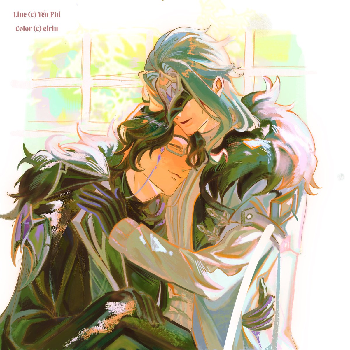 feozansuki's tweet photo. collab with my friend! Lineart belong to @yied_pea 

#panttore https://t.co/wyvp2r1gNQ
