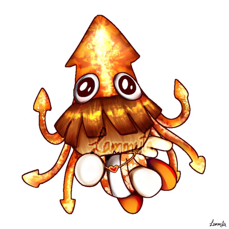 Sparefuls's tweet photo. NOT MY OC! Was commissions 

OC From my friend Yoji 🧡 https://t.co/dwoXIKTvZr
